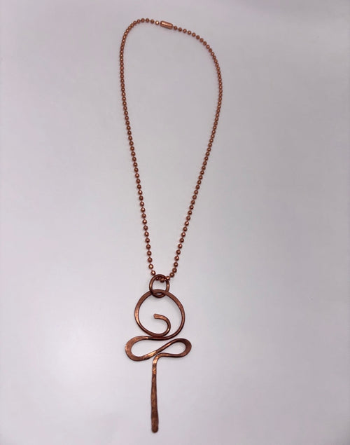 Ankh Copper Necklace