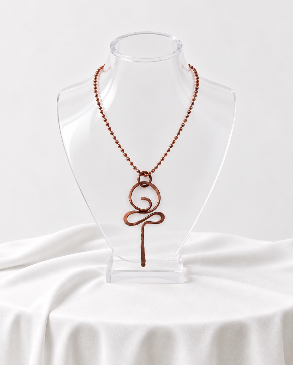Ankh Copper Necklace